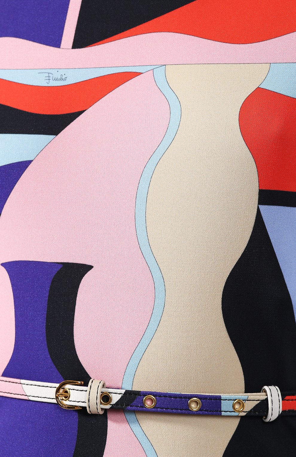 Платье из смеси вискозы и шелка EMILIO PUCCI, арт. 9RJH43/9R747, фото 5