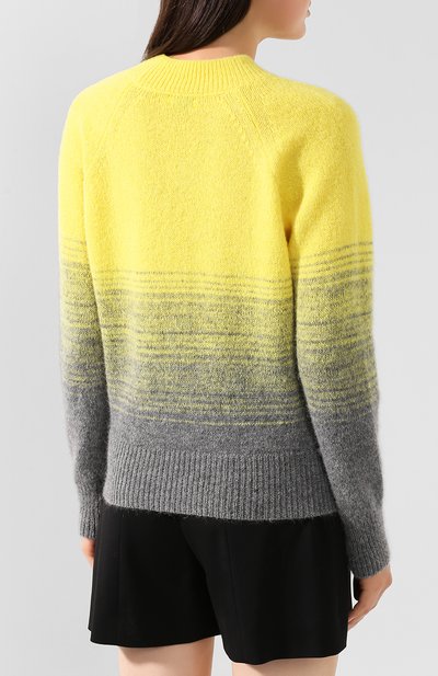 Свитер DRIES VAN NOTEN желтого цвета по цене 41250 руб., арт. 192-11217-8727, фото 4 Свитер DRIES VAN NOTEN, арт. 192-11217-8727, фото 4