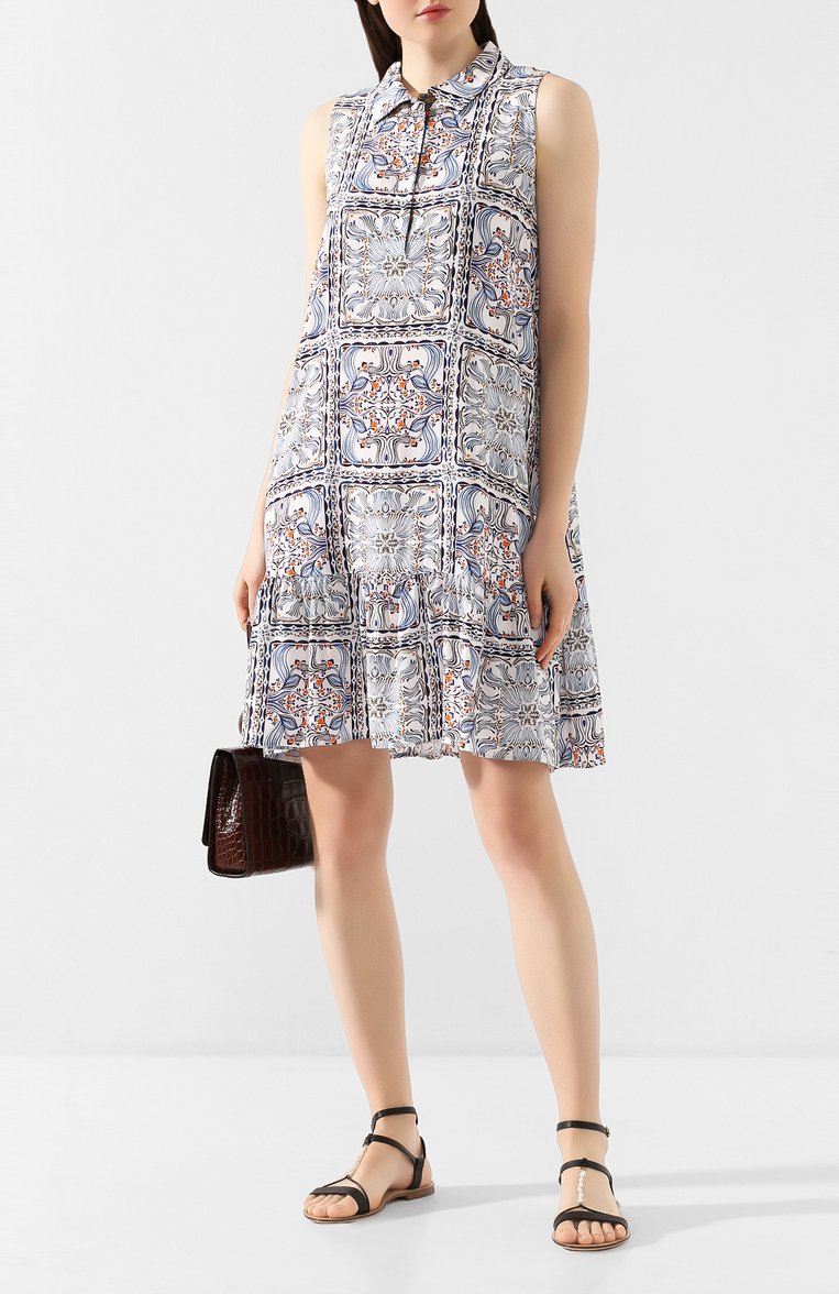 Платье с принтом PIETRO BRUNELLI, арт. AM0162/VI0058, фото 2