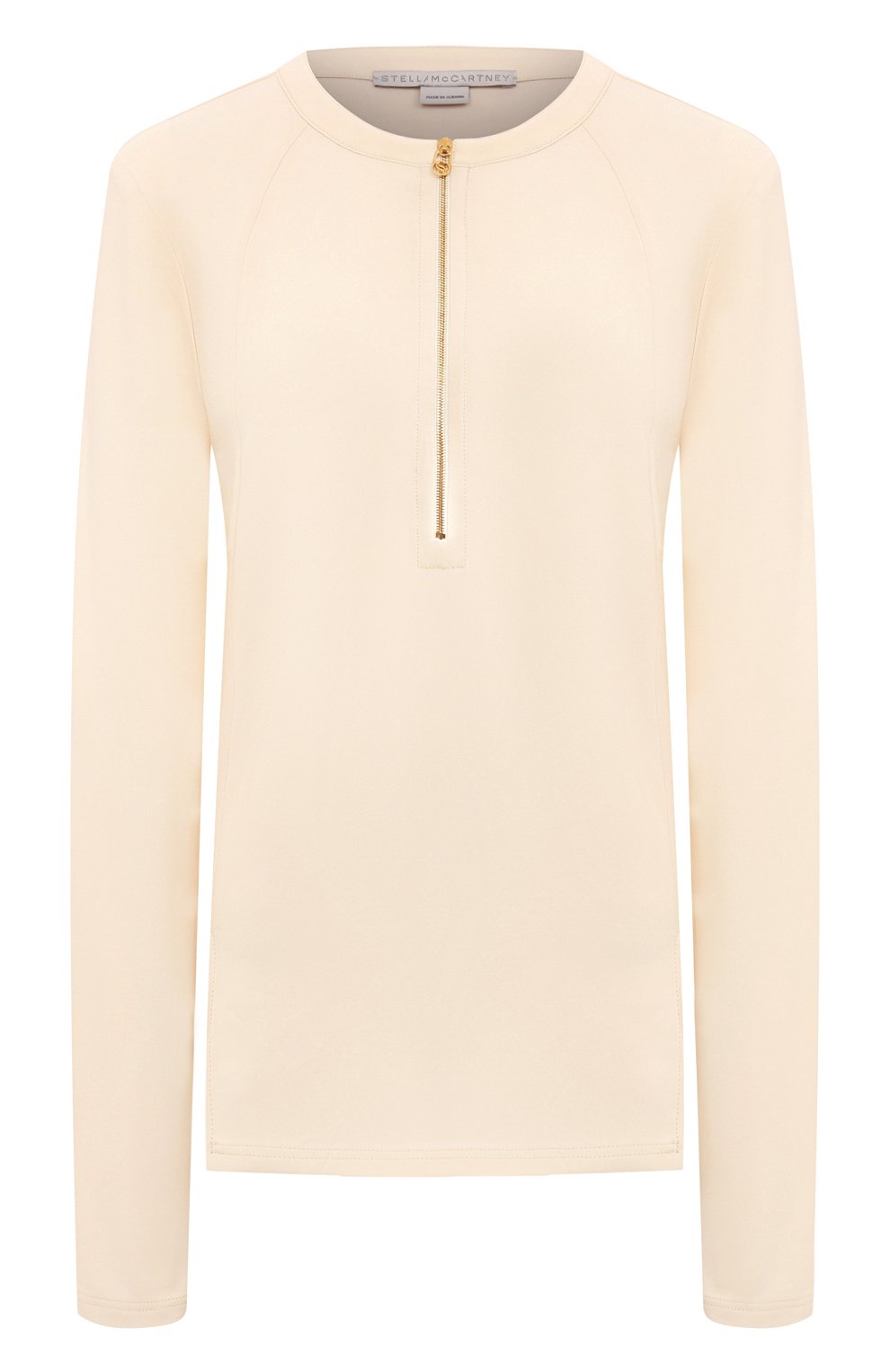 Блузка из вискозы STELLA MCCARTNEY кремового цвета по цене 76300 руб., арт. 6T0147/3DU300, фото 1 Блузка из вискозы STELLA MCCARTNEY, арт. 6T0147/3DU300, фото 1