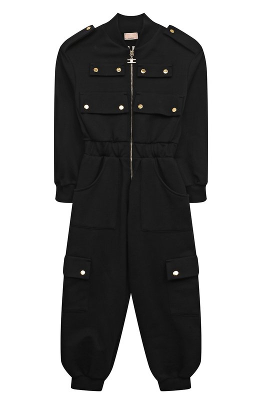 Хлопковый комбинезон Elisabetta Franchi La Mia Bambina