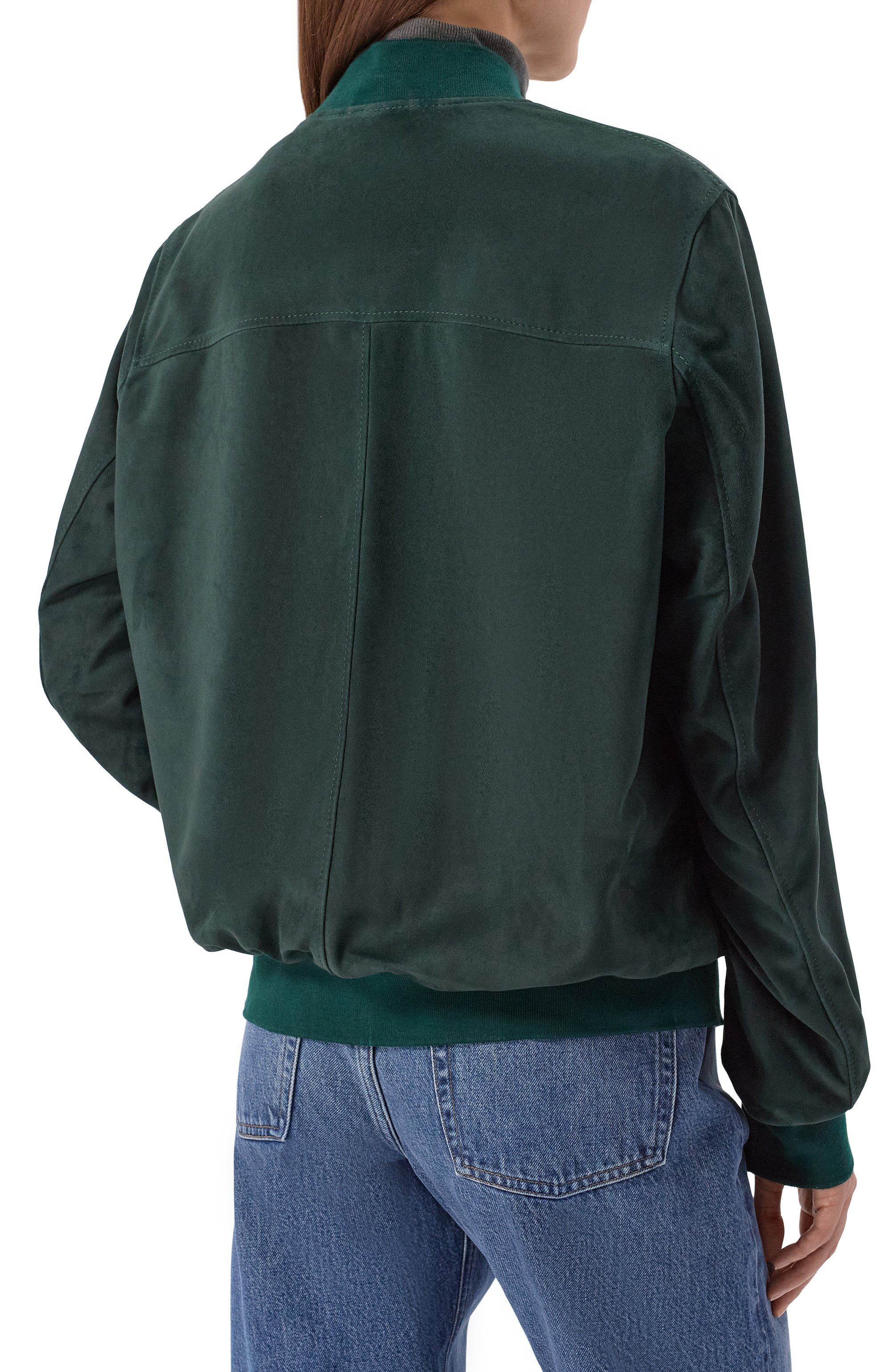 Замшевый бомбер MASLOV, арт. SMB01, фото 4