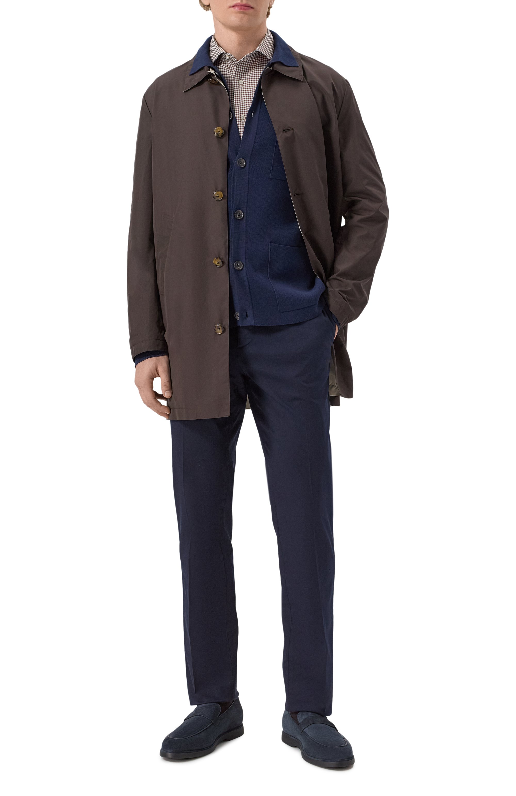 Замшевые лоферы ZILLI, арт. H0148AM1104VZTP02, фото 2