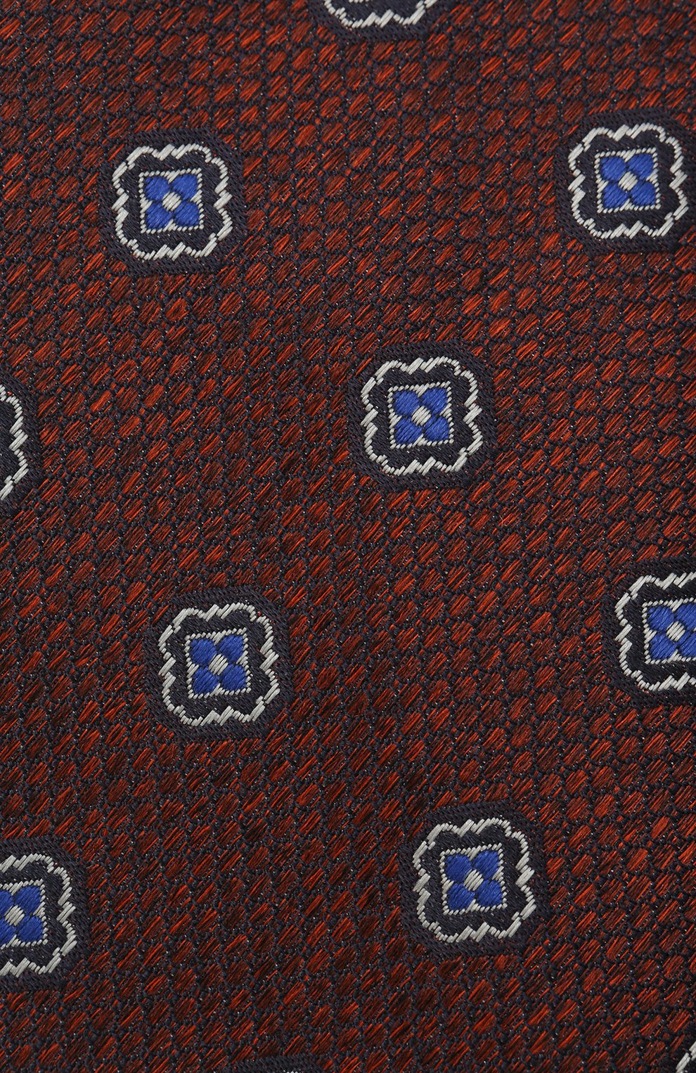 Шелковый галстук CANALI коричневого цвета по цене 11500 руб., арт. 18/HJ02861, фото 3 Шелковый галстук CANALI, арт. 18/HJ02861, фото 3
