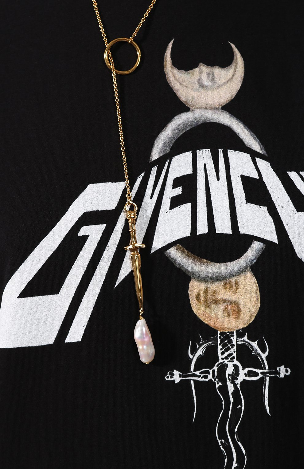 Хлопковая футболка GIVENCHY, арт. BW706P3Z23, фото 5