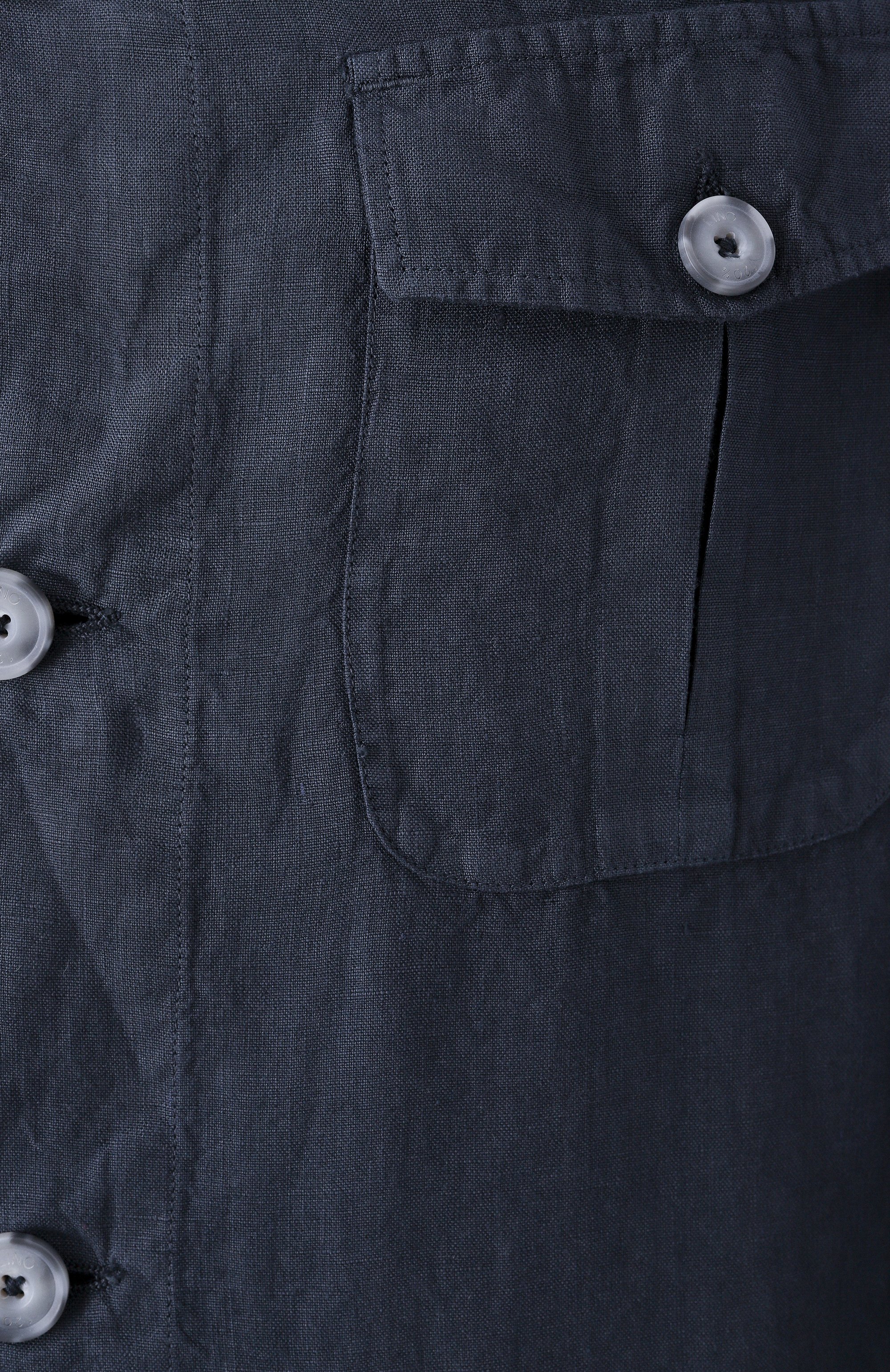 Льняная куртка-рубашка 120% LINO, арт. 32ALIM89RH/0253/000, фото 6