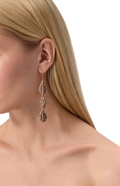 Серьги лепестки пиона MIDGARD PARIS, арт. 5781w, фото 2