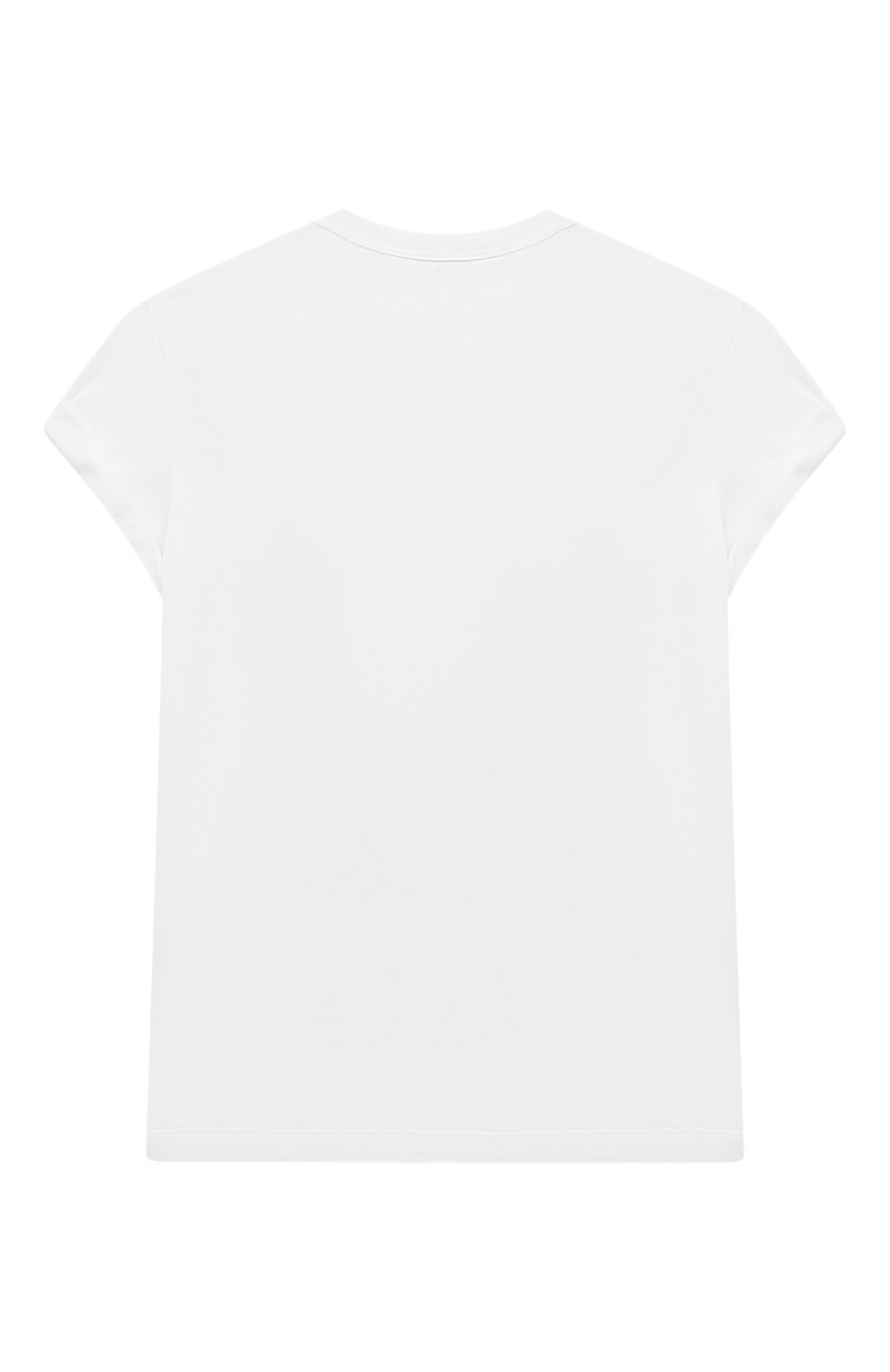 Хлопковая футболка BRUNELLO CUCINELLI белого цвета по цене 21950 руб., арт. B0A45T095C, фото 2 Хлопковая футболка BRUNELLO CUCINELLI, арт. B0A45T095C, фото 2