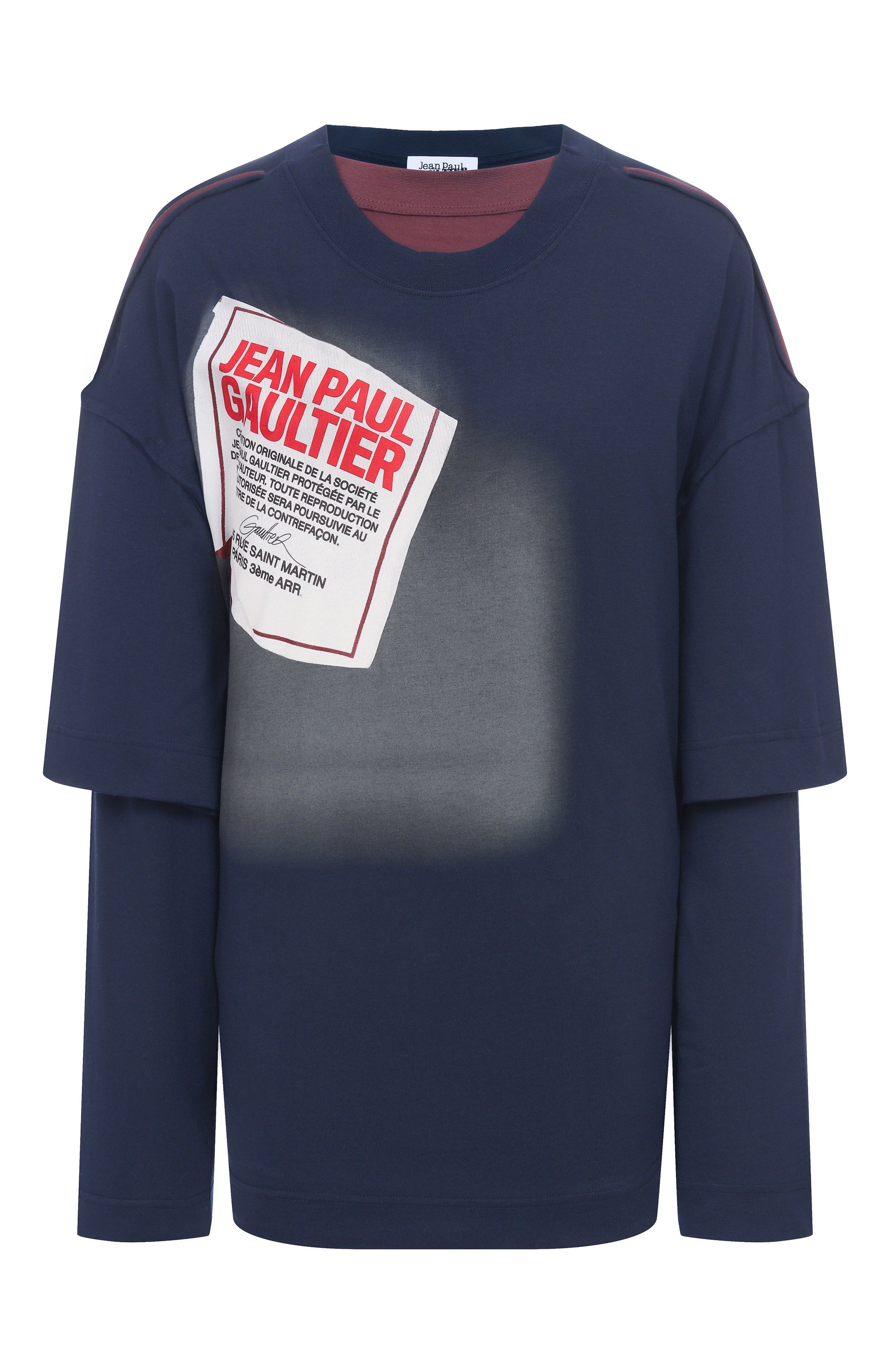 Хлопковая футболка JEAN PAUL GAULTIER, арт. 25/04-U-T0344/J017, фото 1