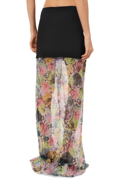 Шелковая юбка DRIES VAN NOTEN, арт. 231-010829-6155, фото 4