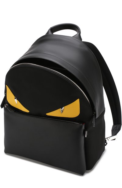 Текстильный рюкзак с отделкой bag bugs FENDI, арт. 7VZ012 A2FS, фото 4