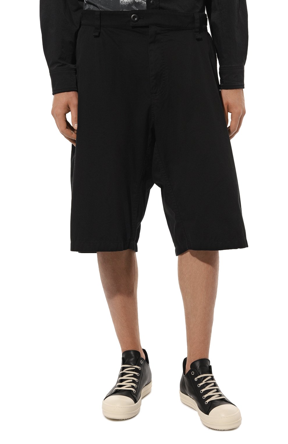 Хлопковые шорты BALENCIAGA черного цвета по цене 119000 руб., арт. 791058/TBP01, фото 3 Хлопковые шорты BALENCIAGA, арт. 791058/TBP01, фото 3