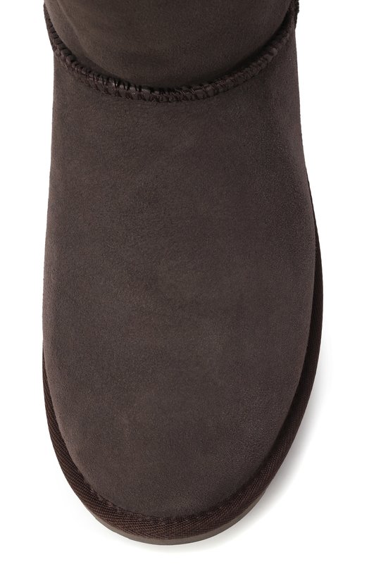 Замшевые угги Platinum Stinger Lo EMU Australia M10002 Коричневый  M10002 Фото 6