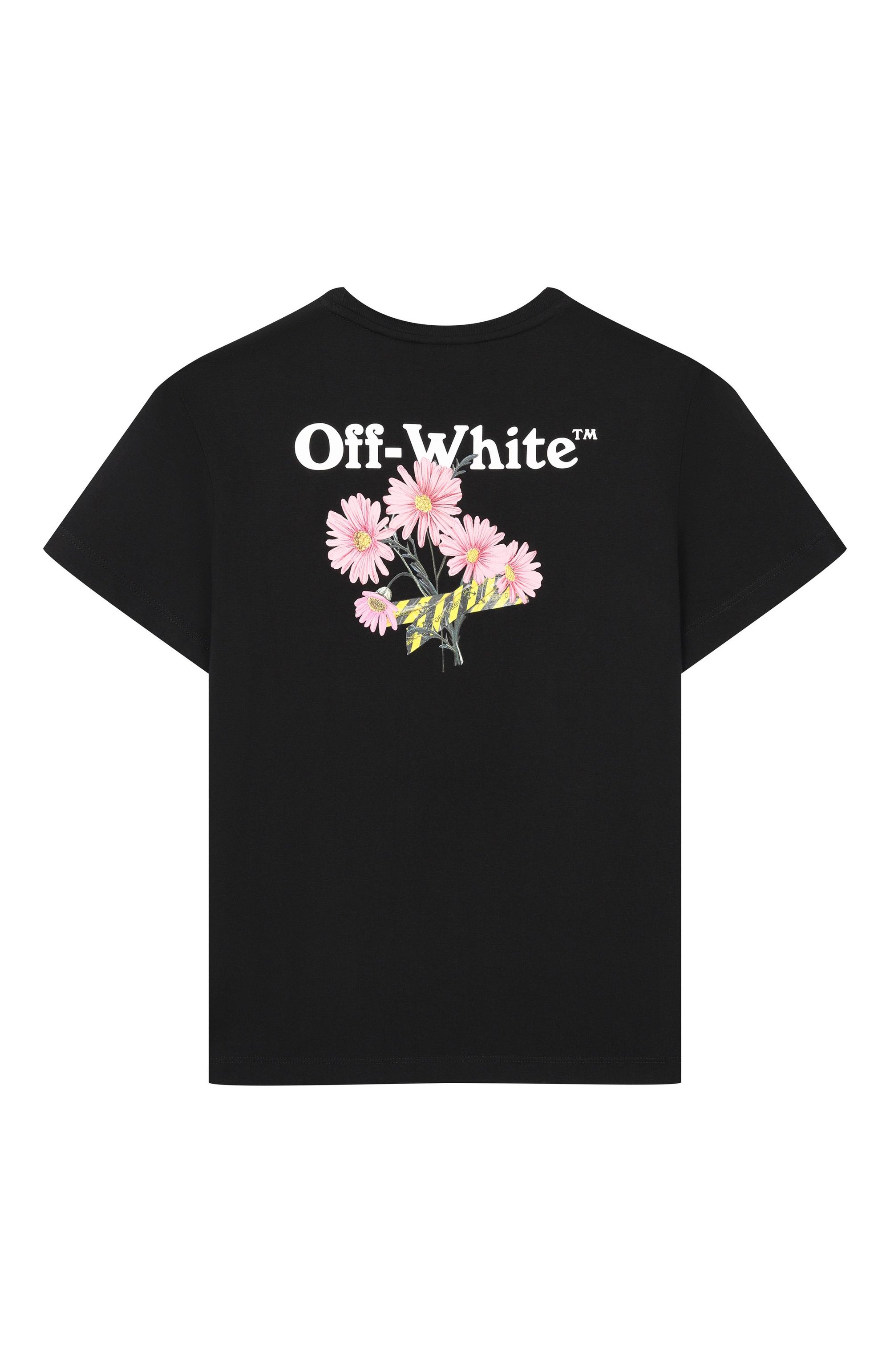 Хлопковая футболка OFF-WHITE, арт. 0GAA001S26JER004_001, фото 2