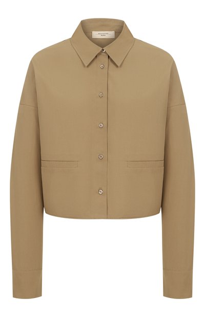 Женская хлопковая рубашка WEEKEND MAX MARA, арт. SVAG0