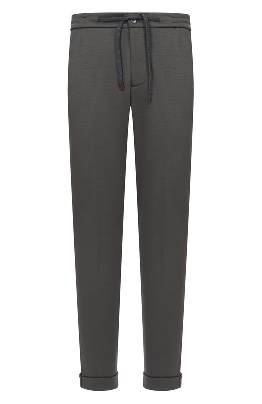 Шерстяные брюки Marco Pescarolo CARACCI0L0/53Y19_001 Зелёный CARACCI0L0/53Y19_001