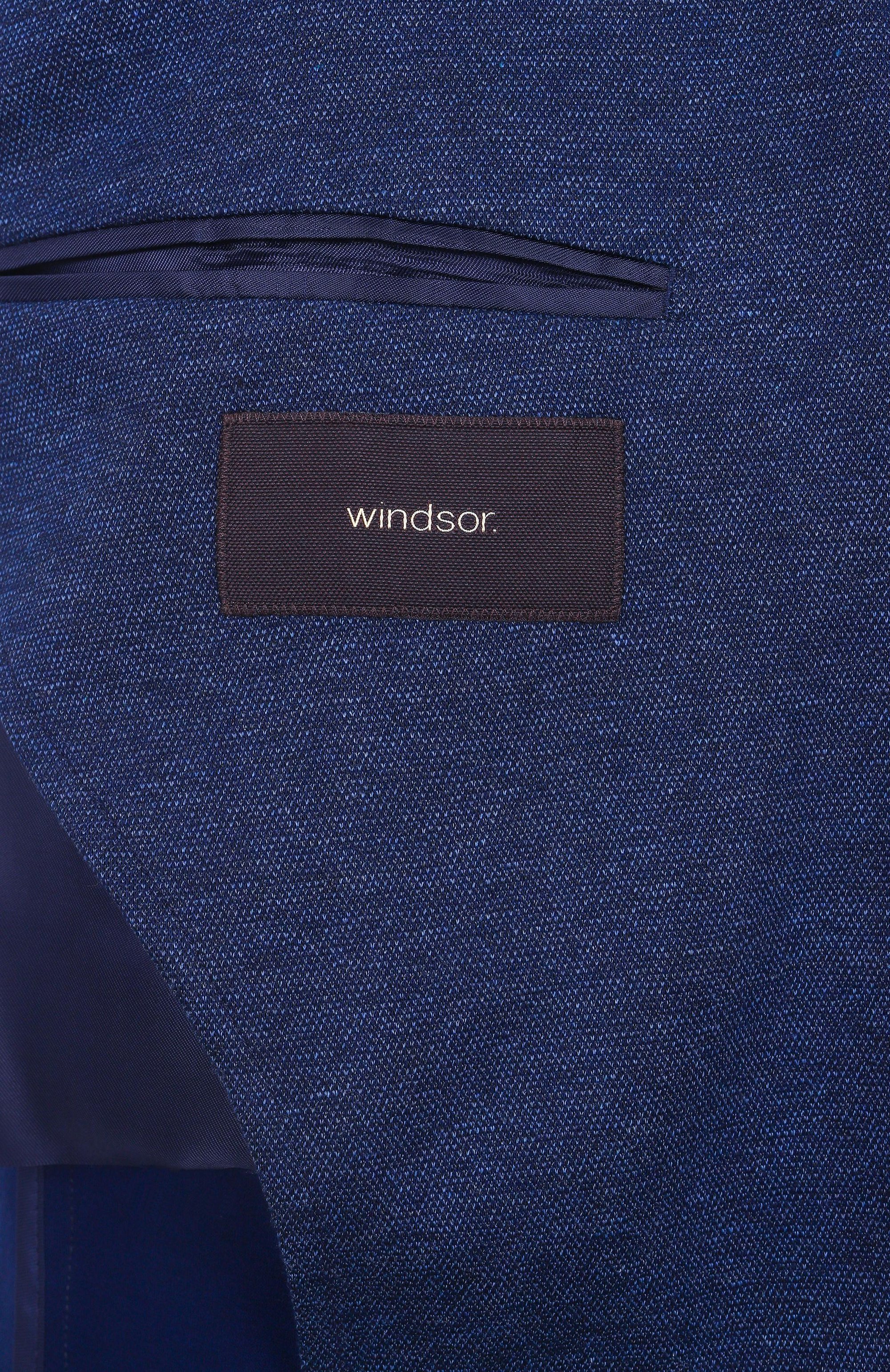 Хлопковый пиджак WINDSOR темно-синего цвета по цене 87550 руб., арт. 13 GI0RN0-J 10013090/30045423/58, фото 9 Хлопковый пиджак WINDSOR, арт. 13 GI0RN0-J 10013090/30045423/58, фото 9