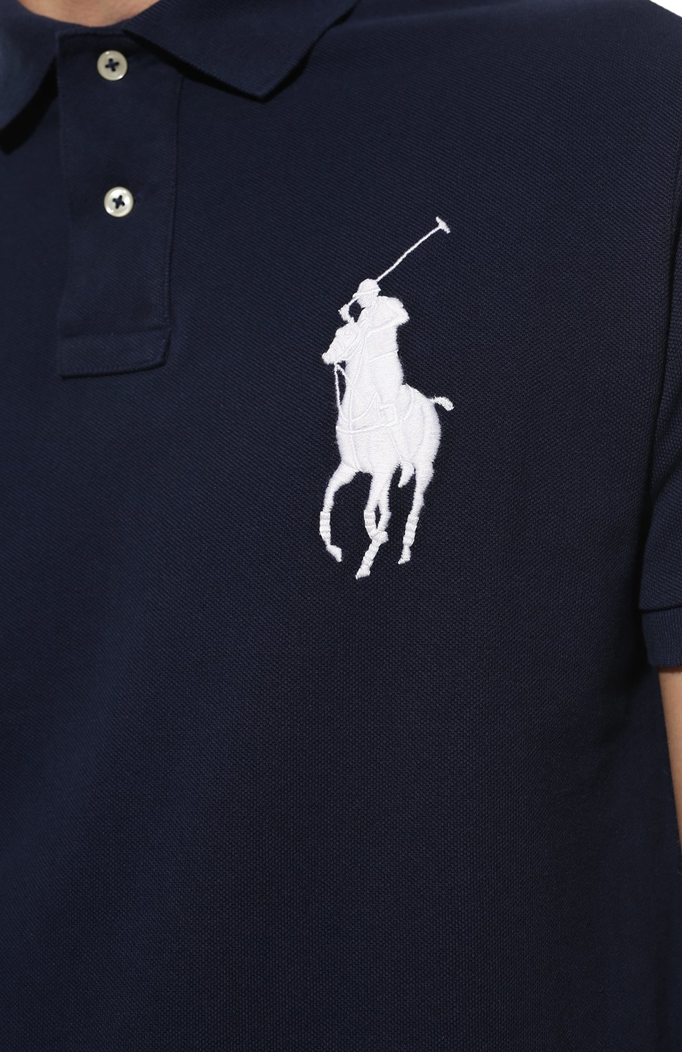 Хлопковое поло POLO RALPH LAUREN, арт. 710781433, фото 5