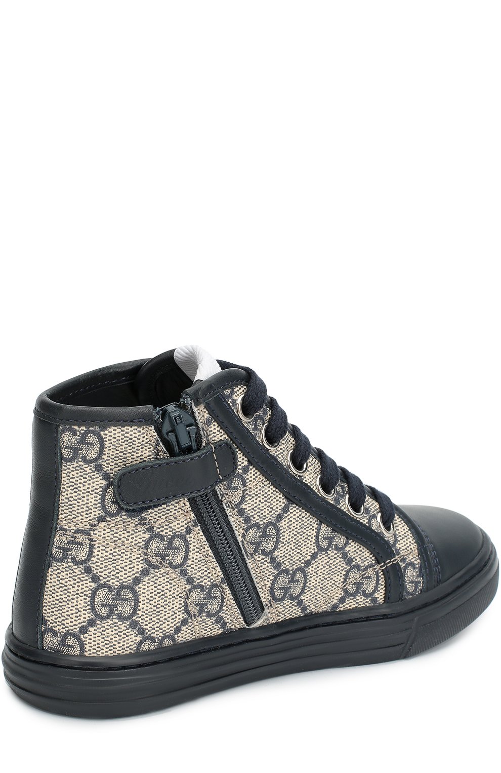 Высокие кеды с принтом GUCCI, арт. 313057/KLQ30, фото 3