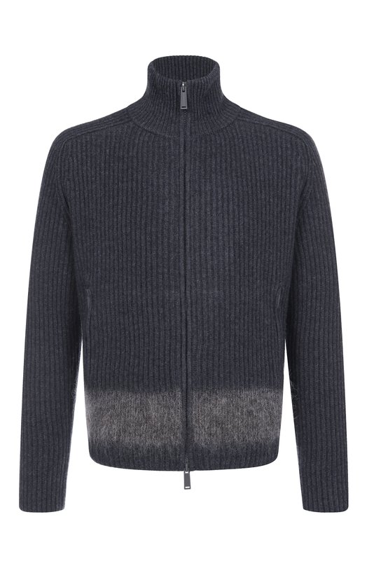 Шерстяной кардиган Dsquared2 S74HA1546/D13150 Серый S74HA1546/D13150