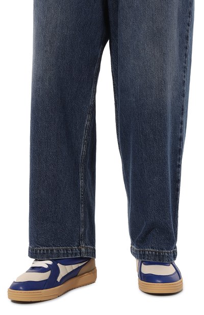 Комбинированные кеды university PALM ANGELS, арт. PMIA078F23LEA0020146, фото 3