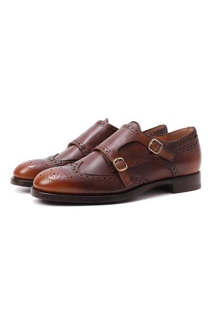 Женские кожаные монки SANTONI, арт. WUTG71800BJ2NWHM
