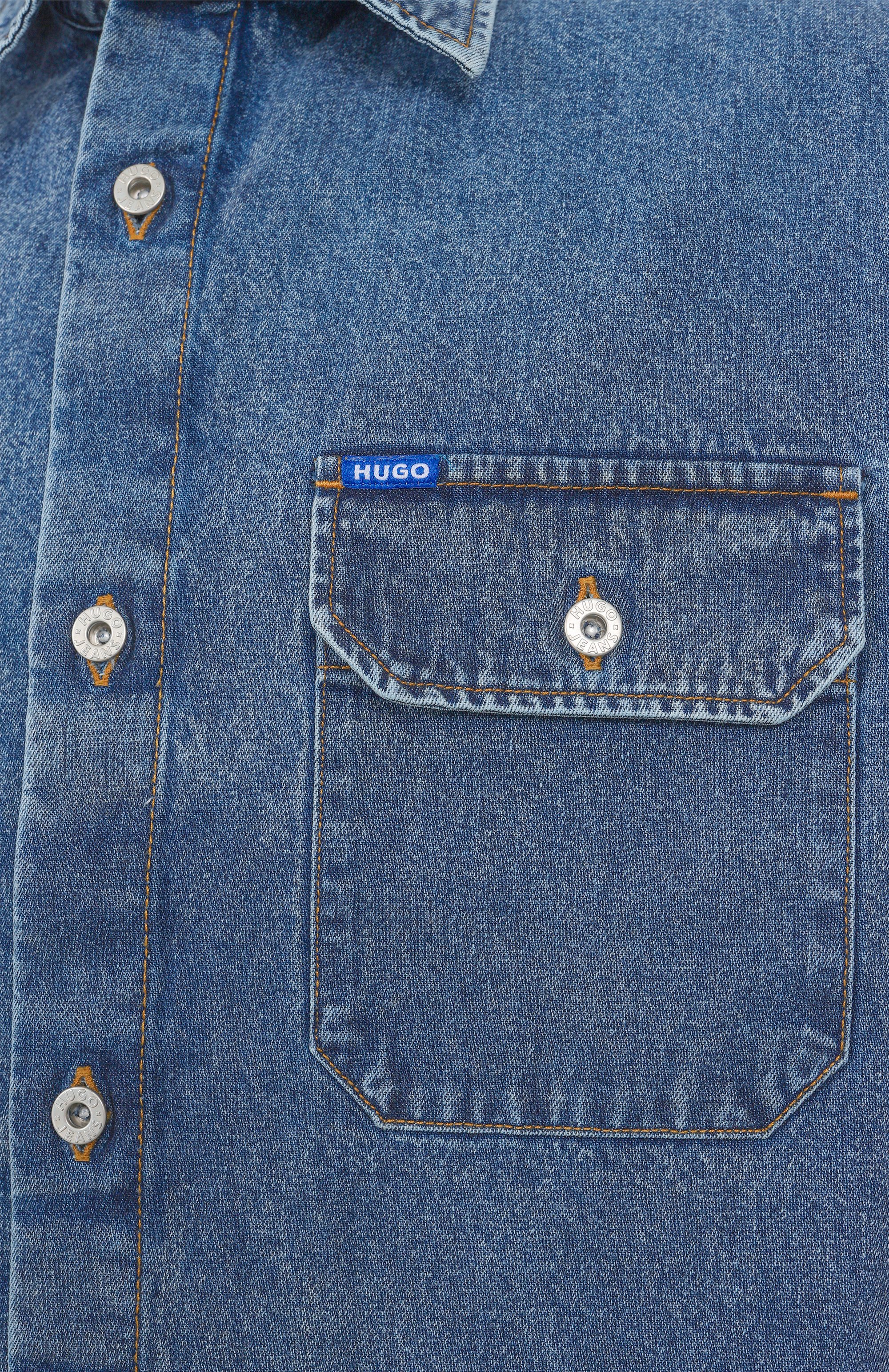 Джинсовая рубашка HUGO BLUE, арт. 50545213, фото 6