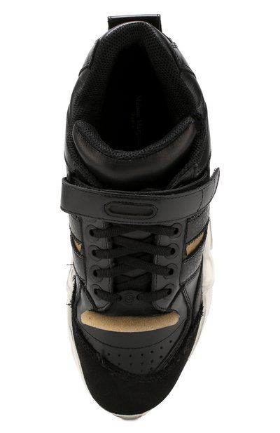 Кожаные кроссовки retro fit MAISON MARGIELA, арт. S37WS0490/P2082, фото 5