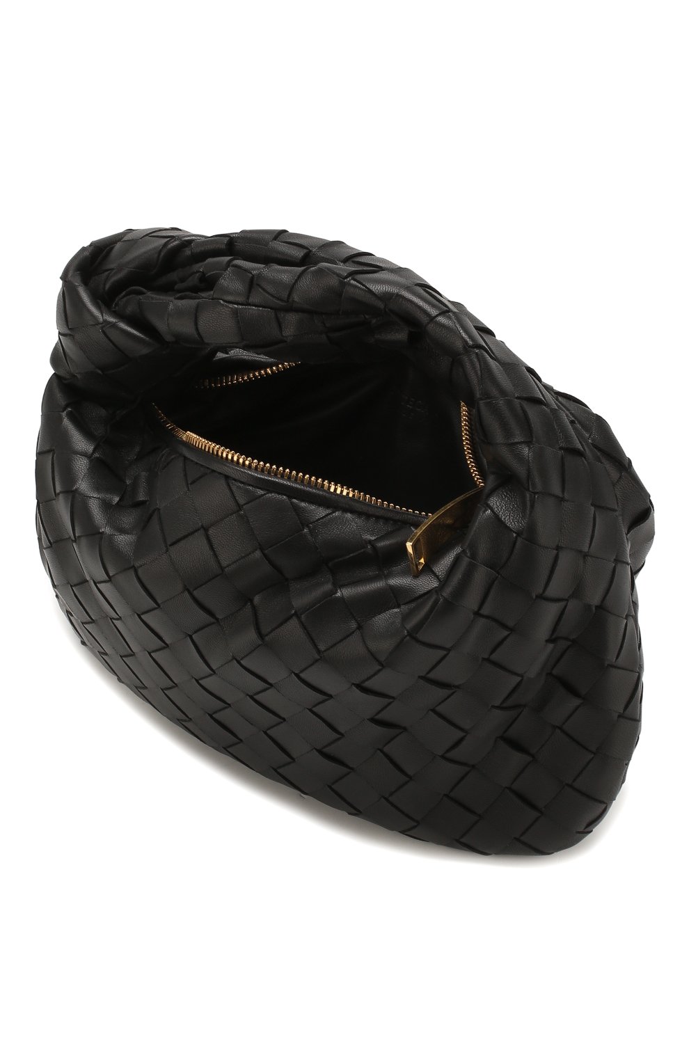 Сумка jodie mini BOTTEGA VENETA черного цвета по цене 328000 руб., арт. 609409/VCPP5, фото 4 Сумка jodie mini BOTTEGA VENETA, арт. 609409/VCPP5, фото 4