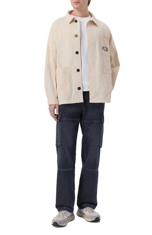 Комбинированные кроссовки Mick 0.1 Premiata MICK0.1/VAR 8117 Серый  MICK0.1/VAR 8117 Фото 2