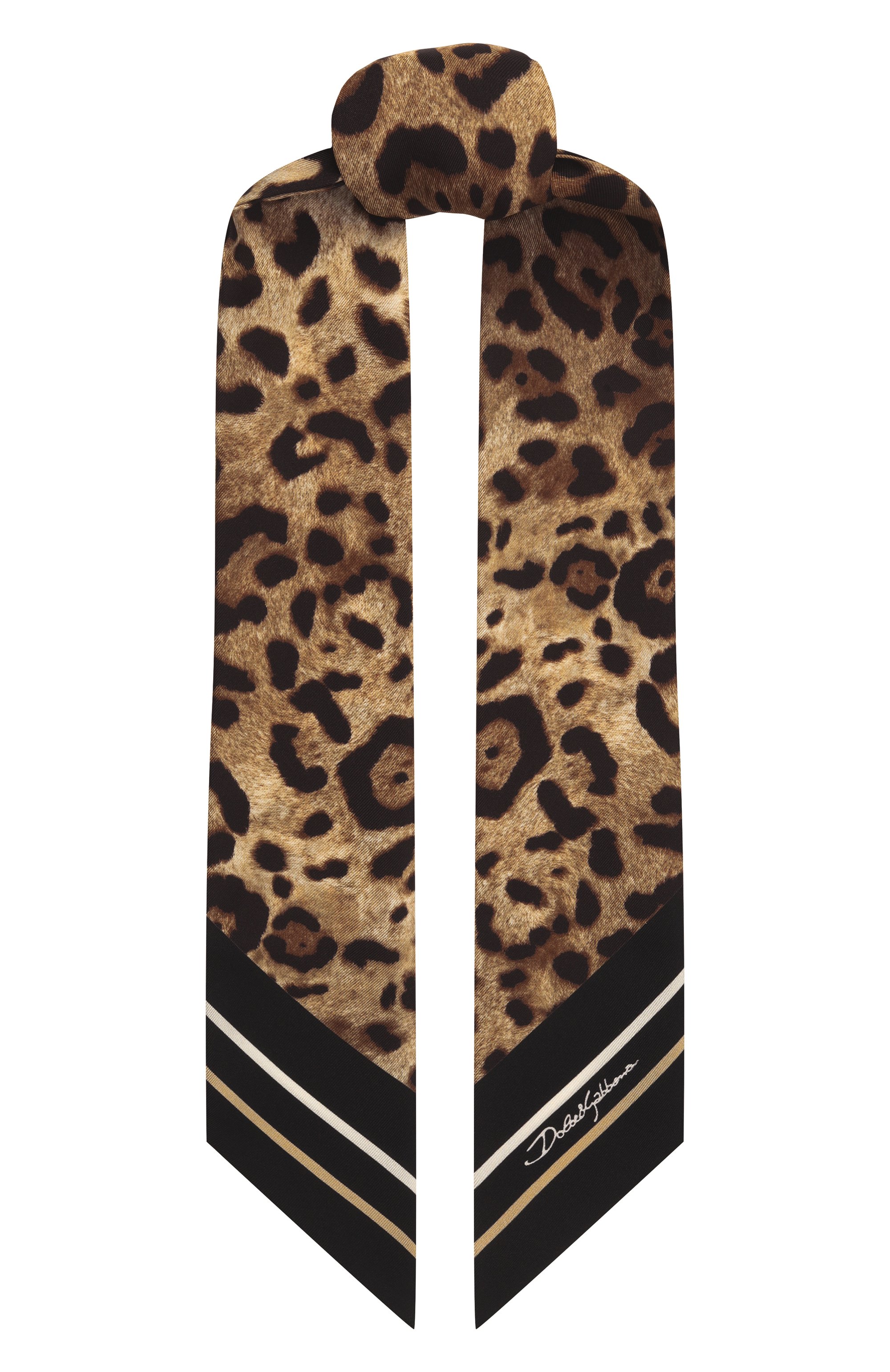 Шелковый шарф-твилли DOLCE & GABBANA, арт. FS215A/GDCUW, фото 1
