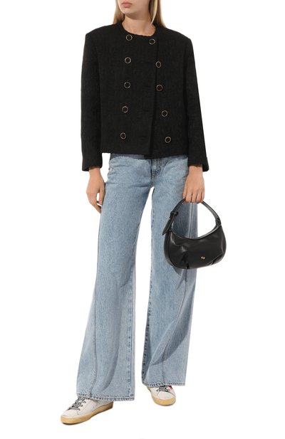 Кожаные кеды super-stars GOLDEN GOOSE DELUXE BRAND, арт. GWF00101.F003195, фото 2