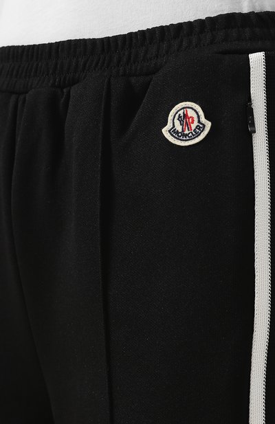 Брюки прямого кроя с контрастными лампасами MONCLER, арт. D2-093-87509-00-829B5, фото 5