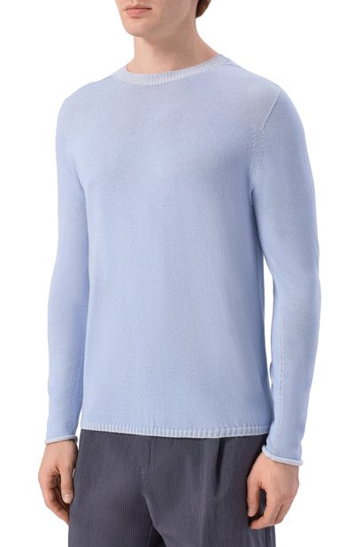 Джемпер из хлопка и кашемира HANNES ROETHER, арт. B0L10IDE.101.101, фото 3