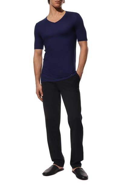 Хлопковая футболка HANRO, арт. 073000., фото 2