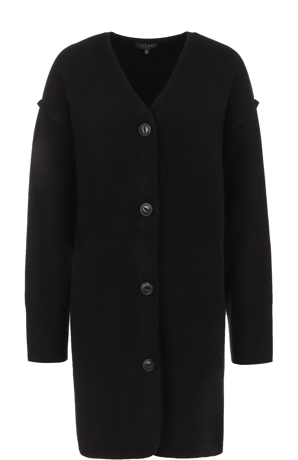 Удлиненный кашемировый кардиган свободного кроя RAG AND BONE, арт. W276636XU, фото 1