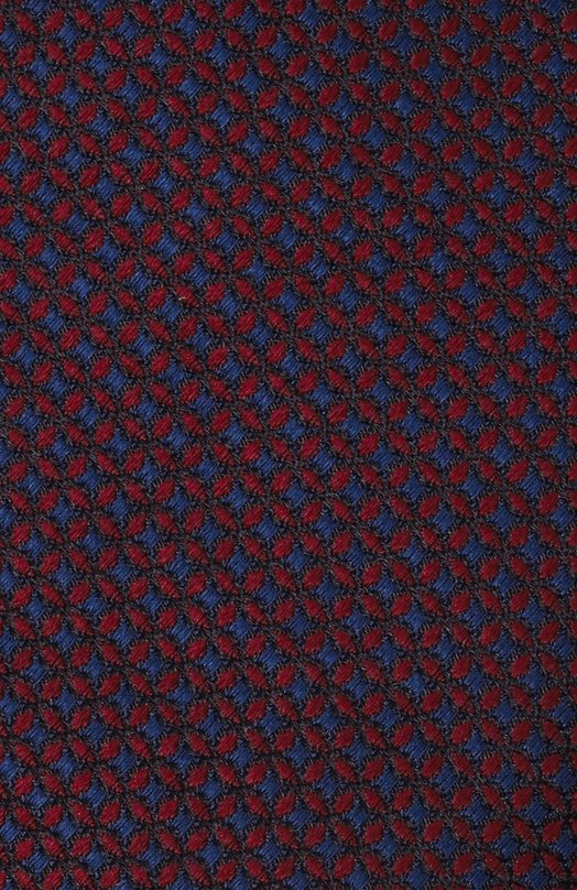 Шелковый галстук Canali 18/HJ04402 Бордовый  18/HJ04402 Фото 4
