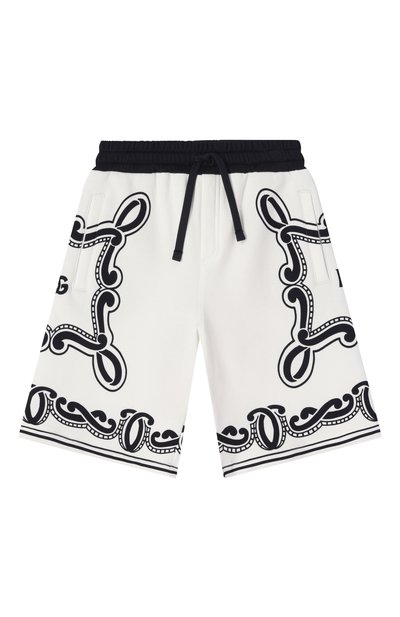Хлопковые шорты DOLCE & GABBANA, арт. L4JQU5/II7FQ/2-6
