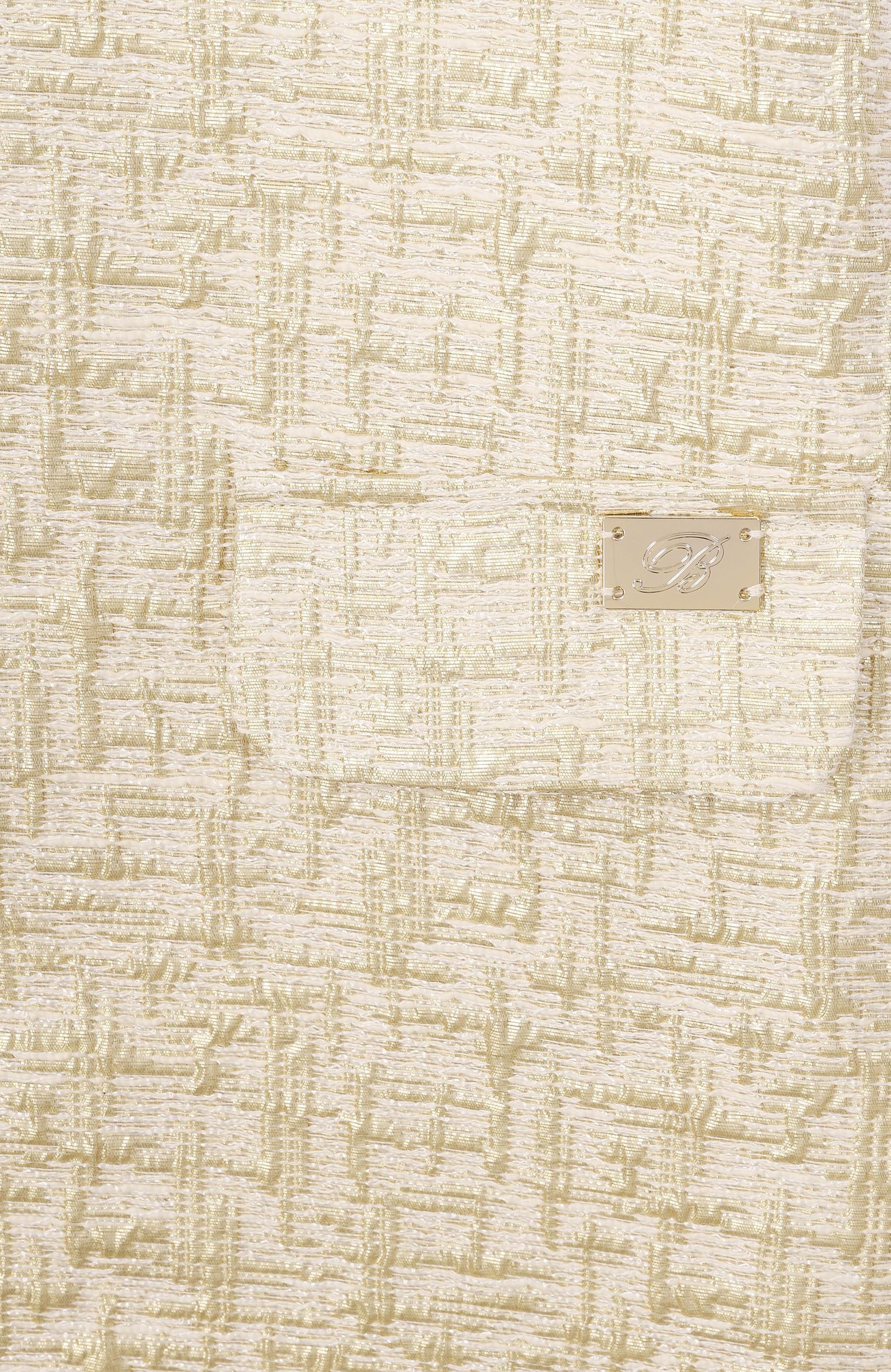 Платье из шелка и хлопка BLUMARINE, арт. BFAB0780/SE010_001, фото 3