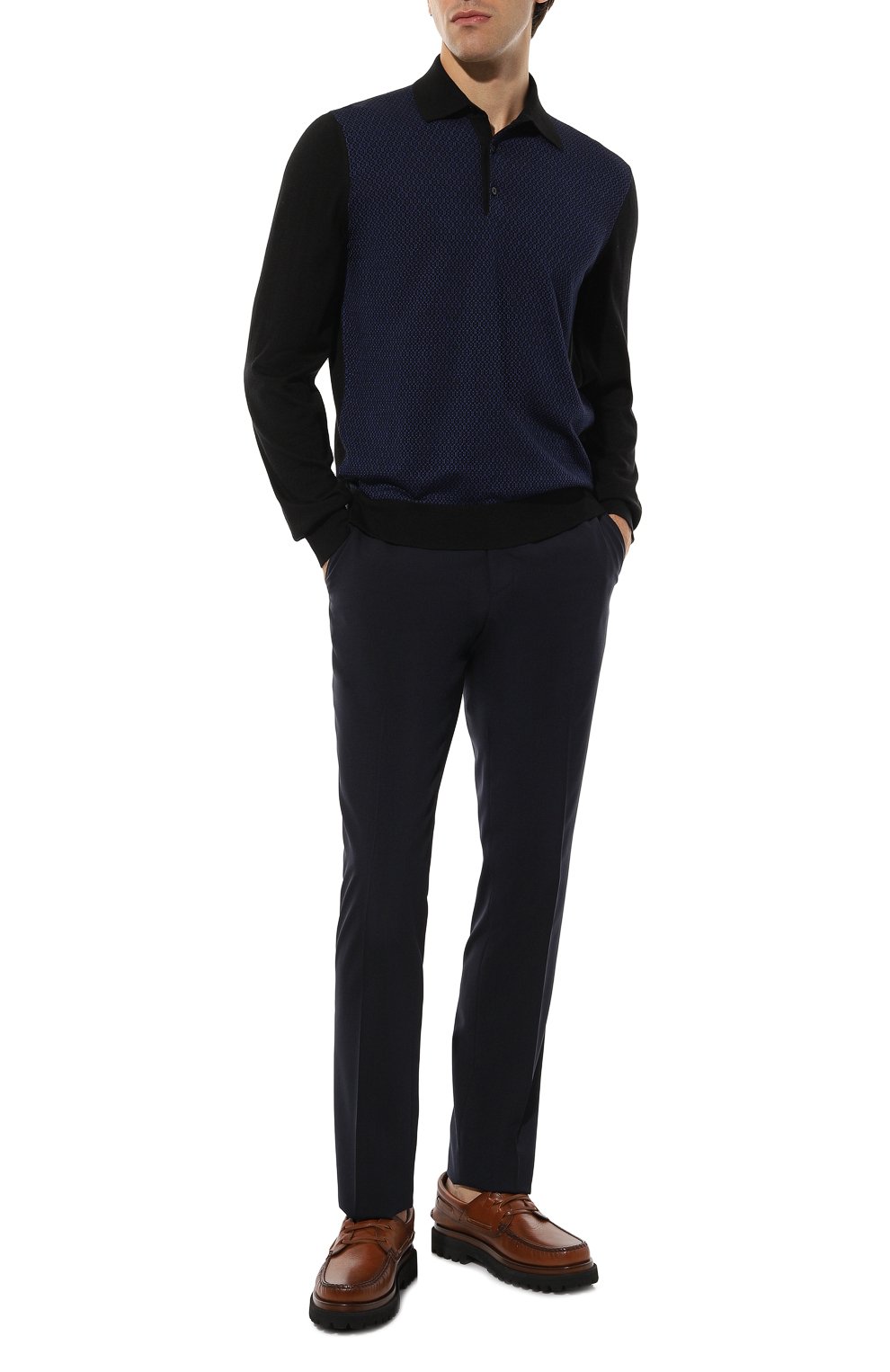 Поло из шерсти и шелка STEFANO RICCI, арт. KE06001AP1/E23302/ALMIS, фото 2