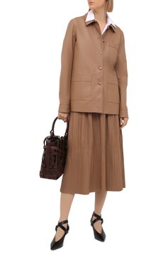 Кожаная юбка GABRIELA HEARST, арт. 221309 L018, фото 2