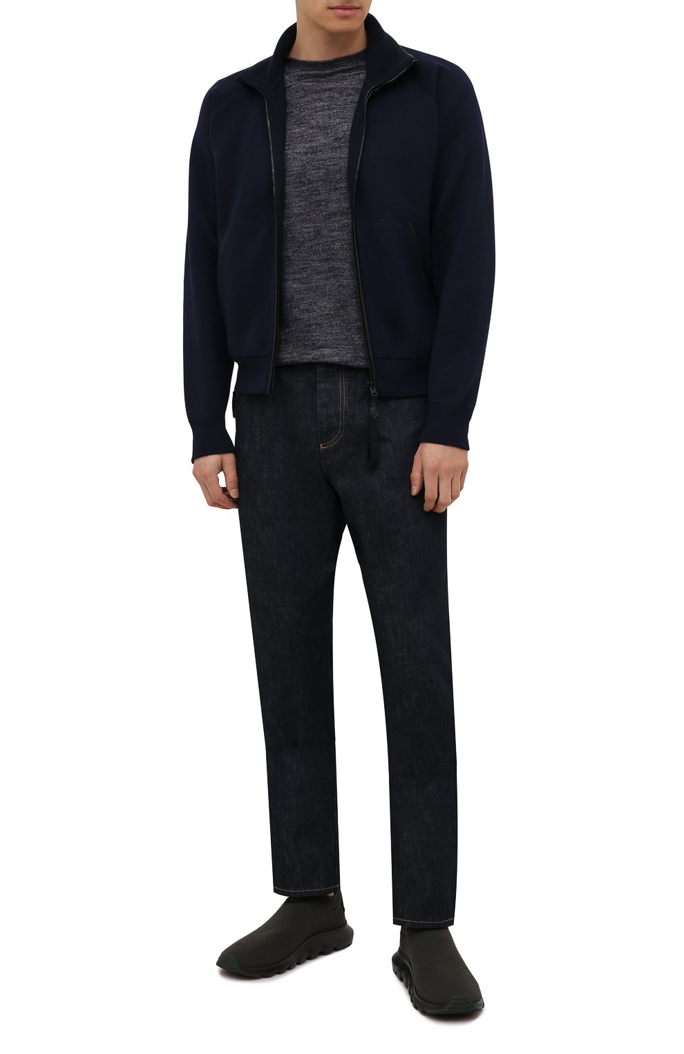 Текстильные кроссовки sock 2.0 ZEGNA, арт. A5105X-LHSTE, фото 2