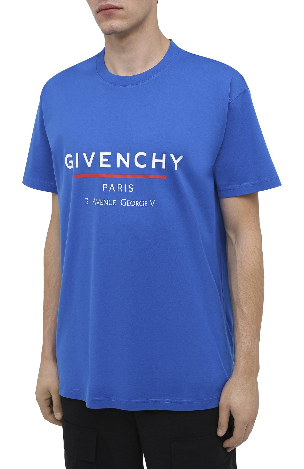 Хлопковая футболка GIVENCHY, арт. BM70U23002, фото 3