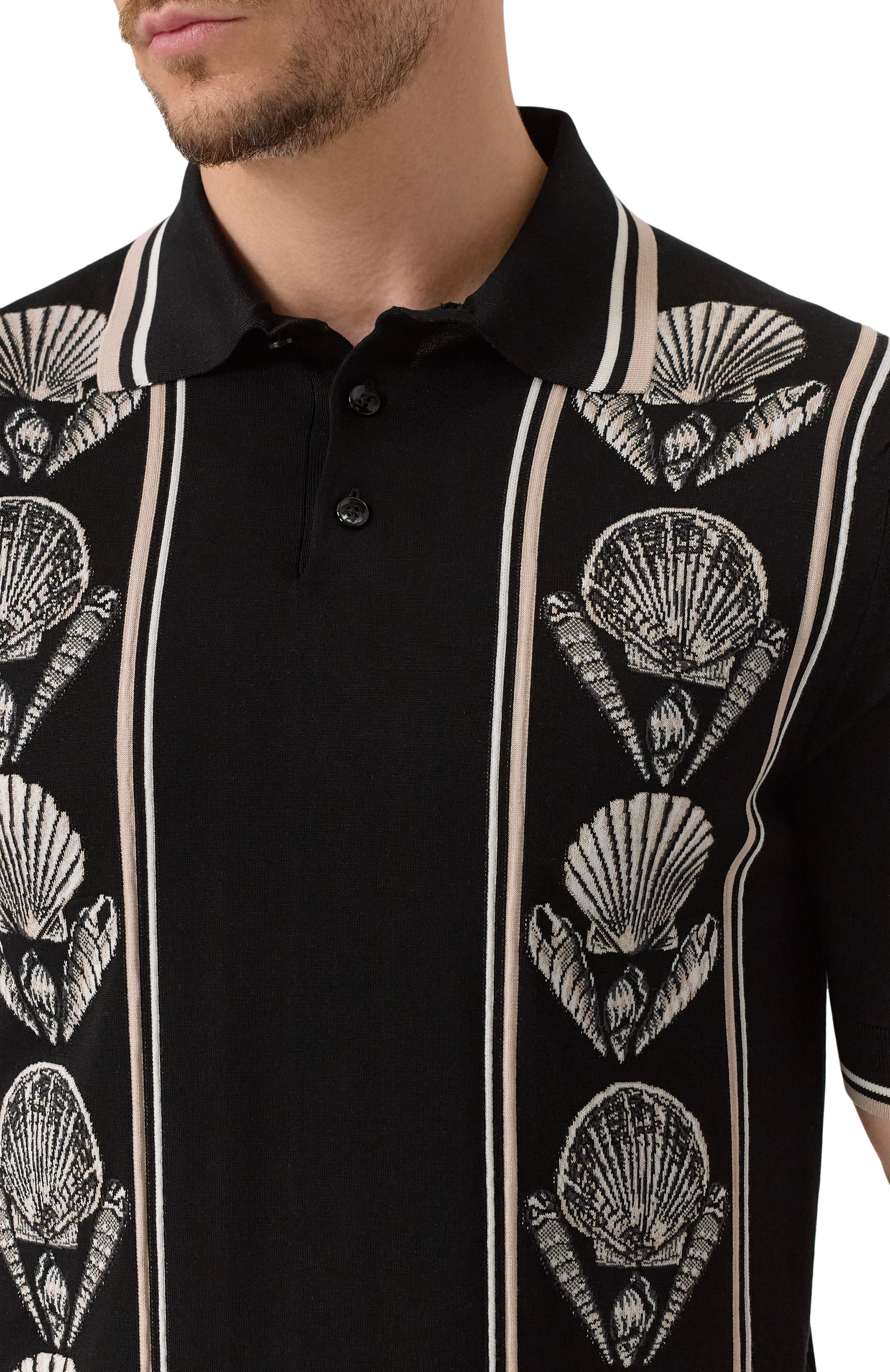 Шелковое поло DOLCE & GABBANA, арт. GXZ02T/JBSLS, фото 5