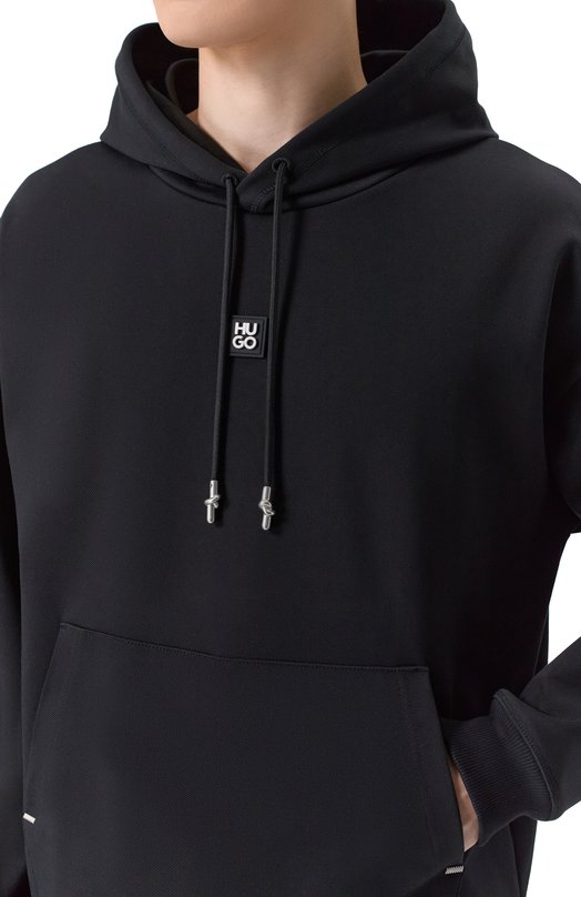 Худи HUGO 50553395 Чёрный  50553395 Фото 5