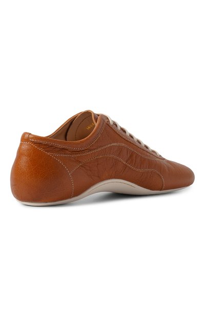Кожаные кроссовки DRIES VAN NOTEN коричневого цвета по цене 93700 руб., арт. 131703/0502, фото 5 Кожаные кроссовки DRIES VAN NOTEN, арт. 131703/0502, фото 5