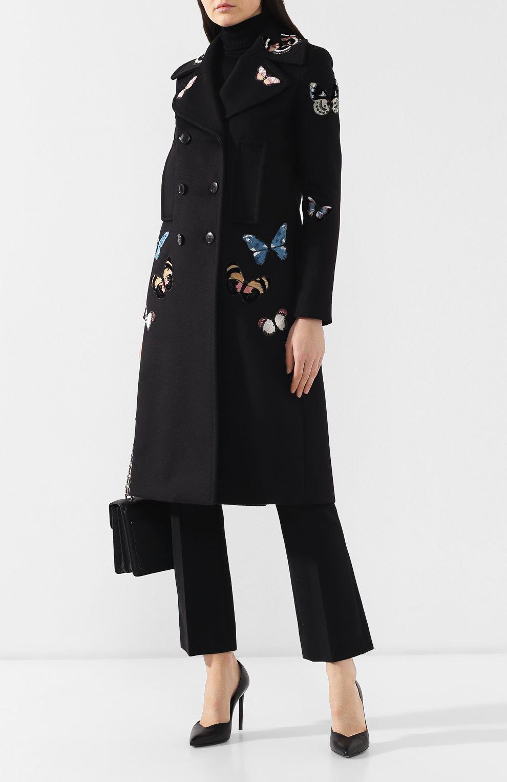 Шерстяное пальто VALENTINO, арт. RB3CA3754AS, фото 2