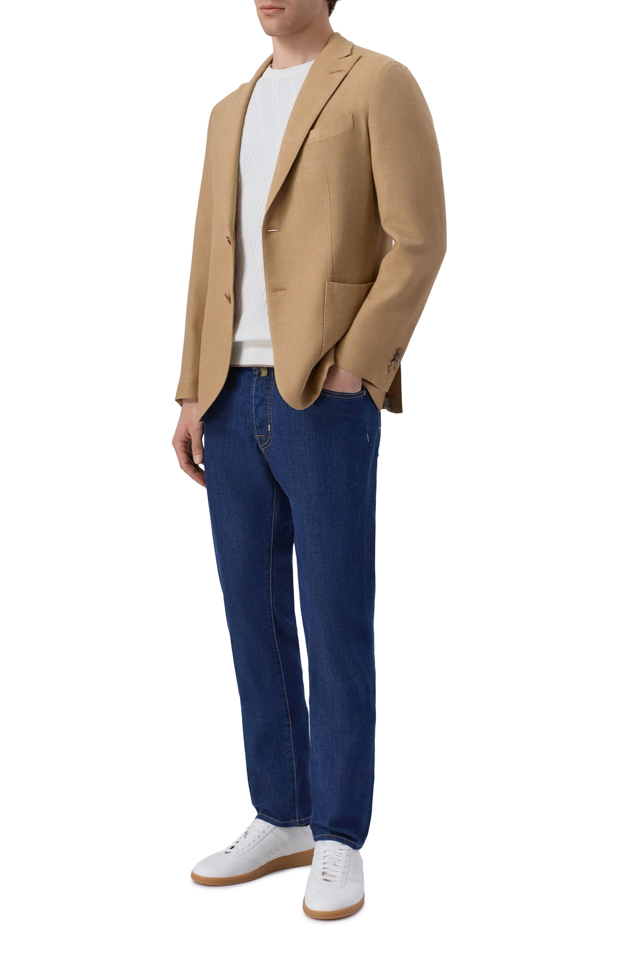 Пиджак из шерсти и шелка BOGLIOLI, арт. N6302J/SB6420, фото 2