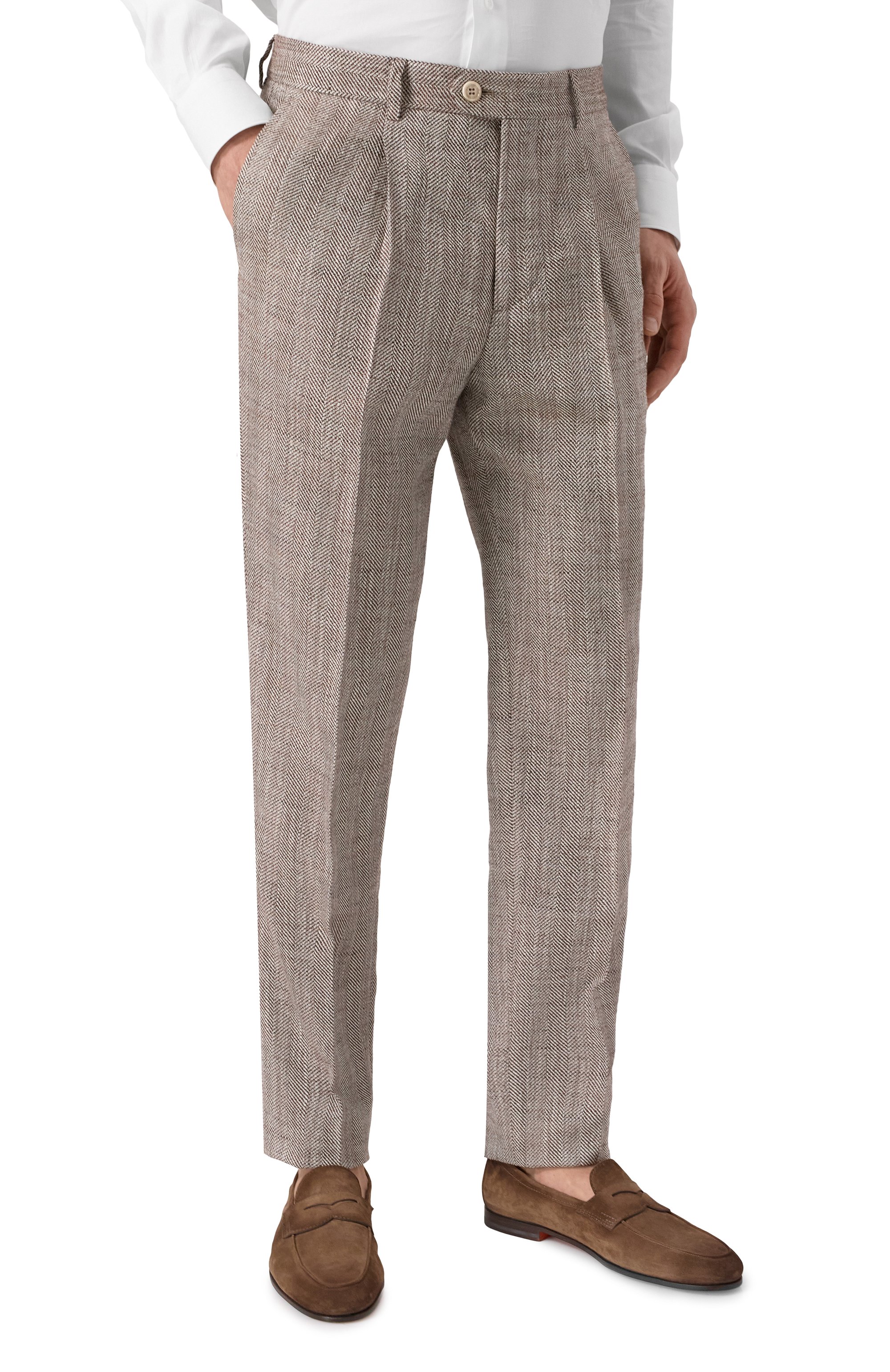 Костюм из шелка и льна BRUNELLO CUCINELLI, арт. MR476LDWH, фото 6