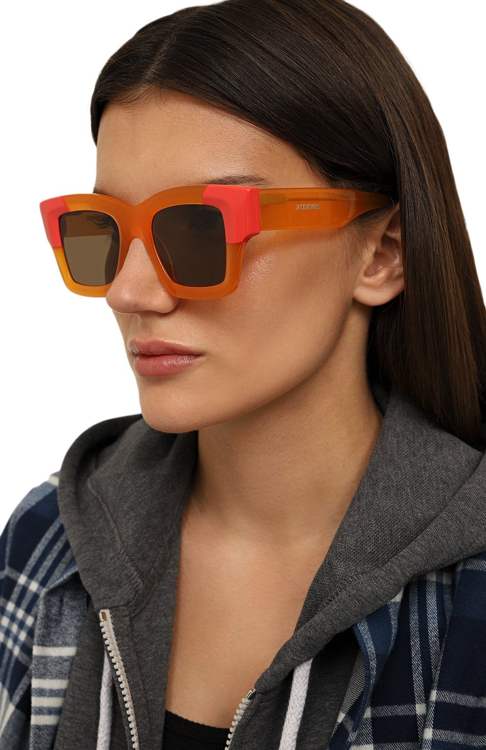 Солнцезащитные очки JACQUEMUS, арт. LES LUNETTES BACI MULTI 0RANGE, фото 2